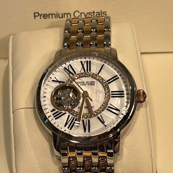 Anne Klein Two Tone Womens Watch NWT - Picture 1 of 8